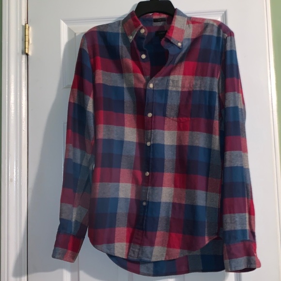 J. Crew Other - J.Crew “Flannel Button down” Size S